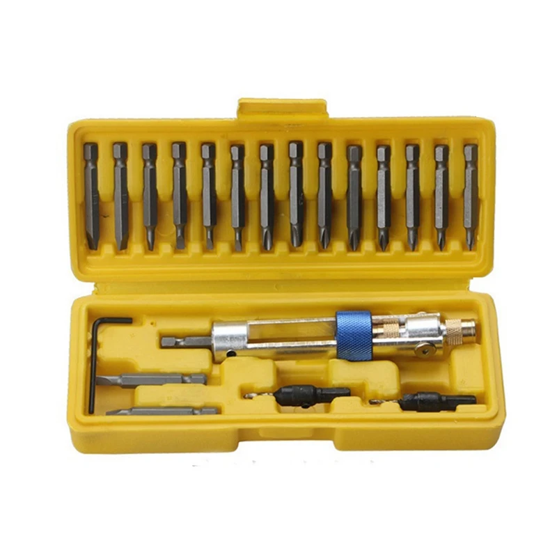 

20-Piece Set Of High-Speed Steel Bit Batch Head Combination Set Wind Batch Dual-Purpose Screwdriver Easy Install Easy To Use