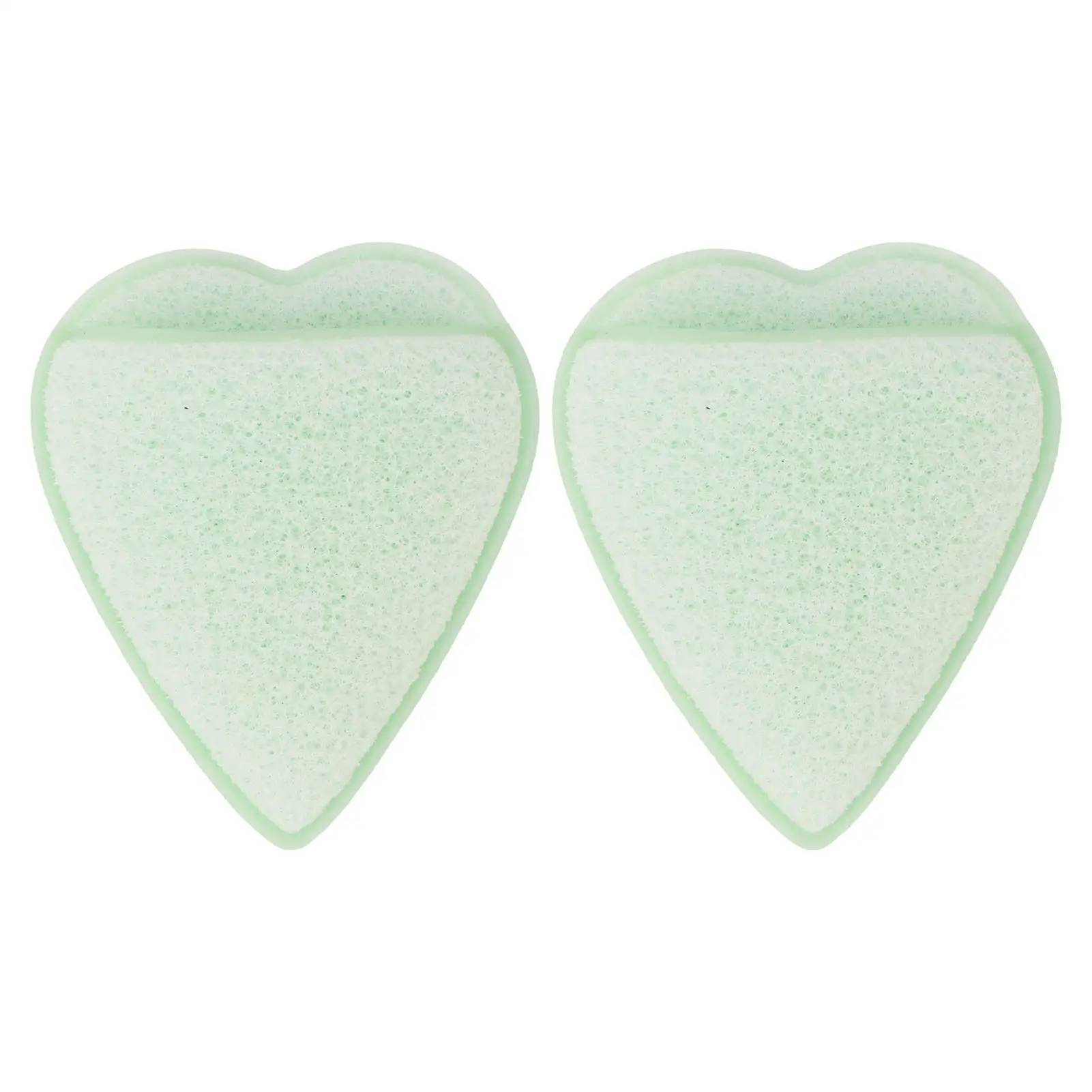 

Reusable Heart-Shaped Facial Cleansing Sponge for women - Perfect for home & Travel