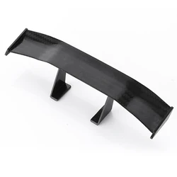 Universal Spoiler Carbon Fiber Look 3D Mini Rear Trunk Wing Boot Lip Spoiler Stickers Car Exterior Funny Accessories Decoration