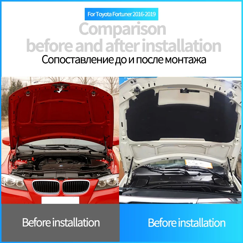 Thermal Insulation Cotton Installed Cover Acoustic Engine Cover Thermal Mat For BMW 3 Series E90-E92-E93 2005-2023 Accessories