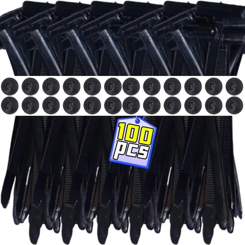 

Универсальный нейлоновый кабельный стяжка с пряжкой, набор зажимов для ремонта автомобиля, органайзер для проводов, крепежный ремень, авто крыло, багажник, панель, инструмент для управления передачей