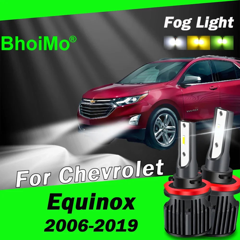 

For Chevrolet Equinox Front Fog Light Lamp Led Bulb 2006 2007 2008 2009 2010 2011 2012 2013 2014 2015 2016 2017 2018 2019