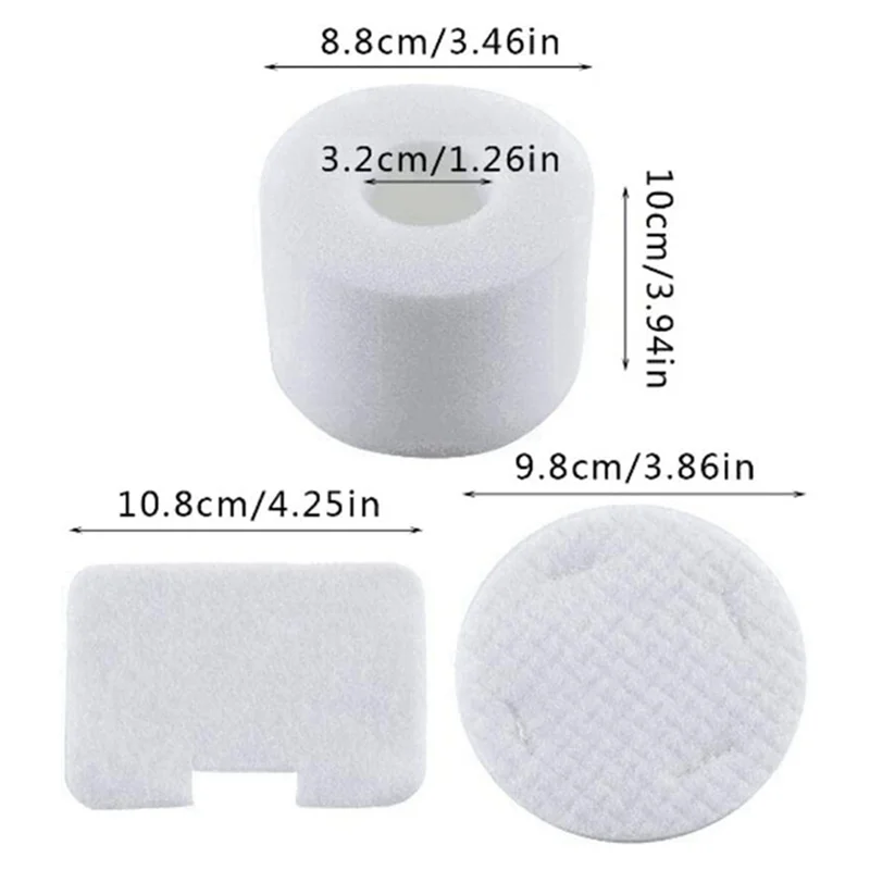 فلتر الرغوة واللباد لسمك القرش NV42، UV402، UV410، NV36، NV36A، NV42، NV44، NV46C