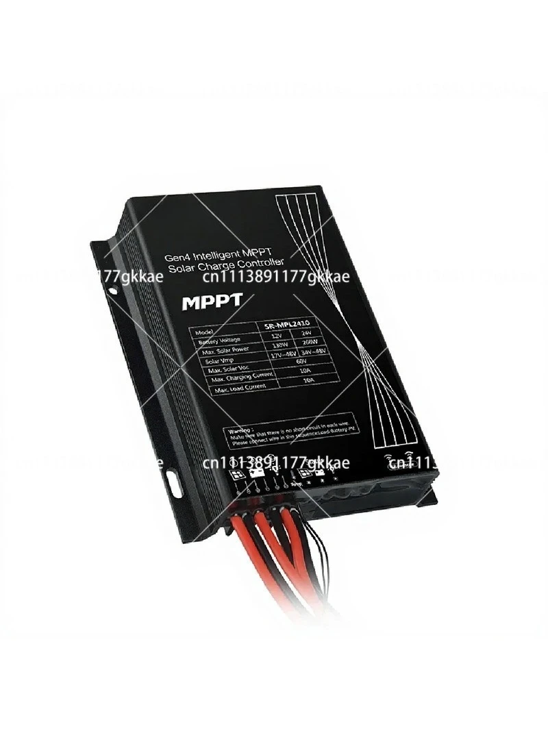 MPPT Solar Charge Controller 12V 24V 10A 15A 20A 30A 40A Waterproof Solar Panel Regulator for RV Marine Home Off-Grid System