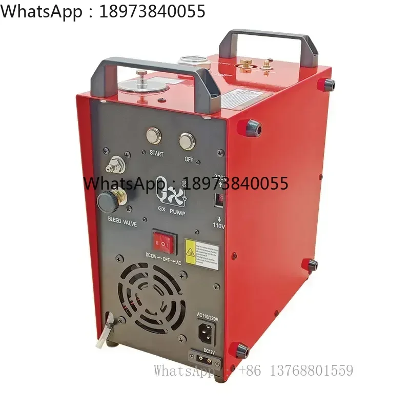 GX-E-CS4-I12V/110V/220V Piston Air Compressor 400bar Portable with Oil-water Separation System High Pressure Air Compressor