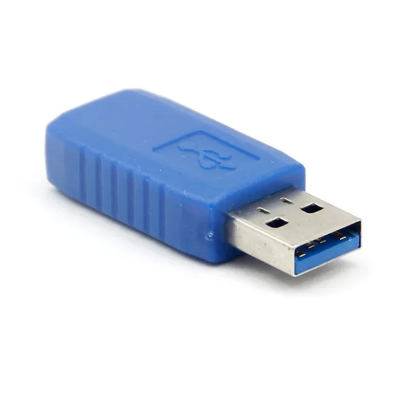 Chuẩn Kết Nối USB 3.0 Mở Rộng Loại Một Nam Đến Nữ Adapter USB3.0 Sáng Đến AF Khớp Nối Bộ Chuyển Đổi Cho Laptop xanh Dương