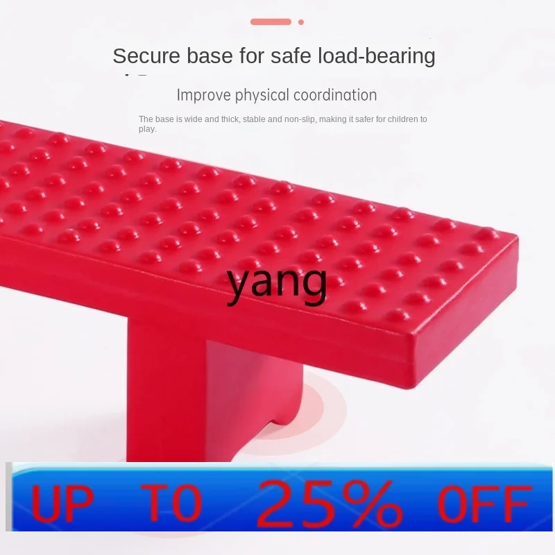 CX Sensory Training Equipment Elevated Single-Plank Bridge Balance Beam Early Education Teaching Aids for Children