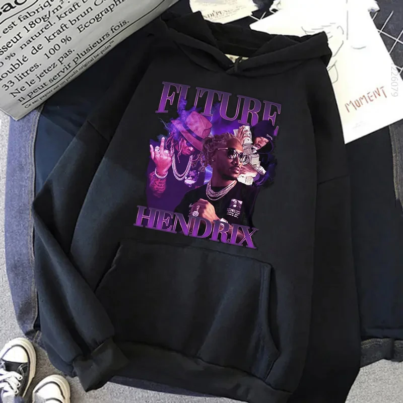 الهيب هوب الجرافيك هوديس المستقبل مغني الراب الجرافيك البلوز طباعة كم طويل Harajuku خمر 90s البلوز الخريف الشارع الشهير القمم