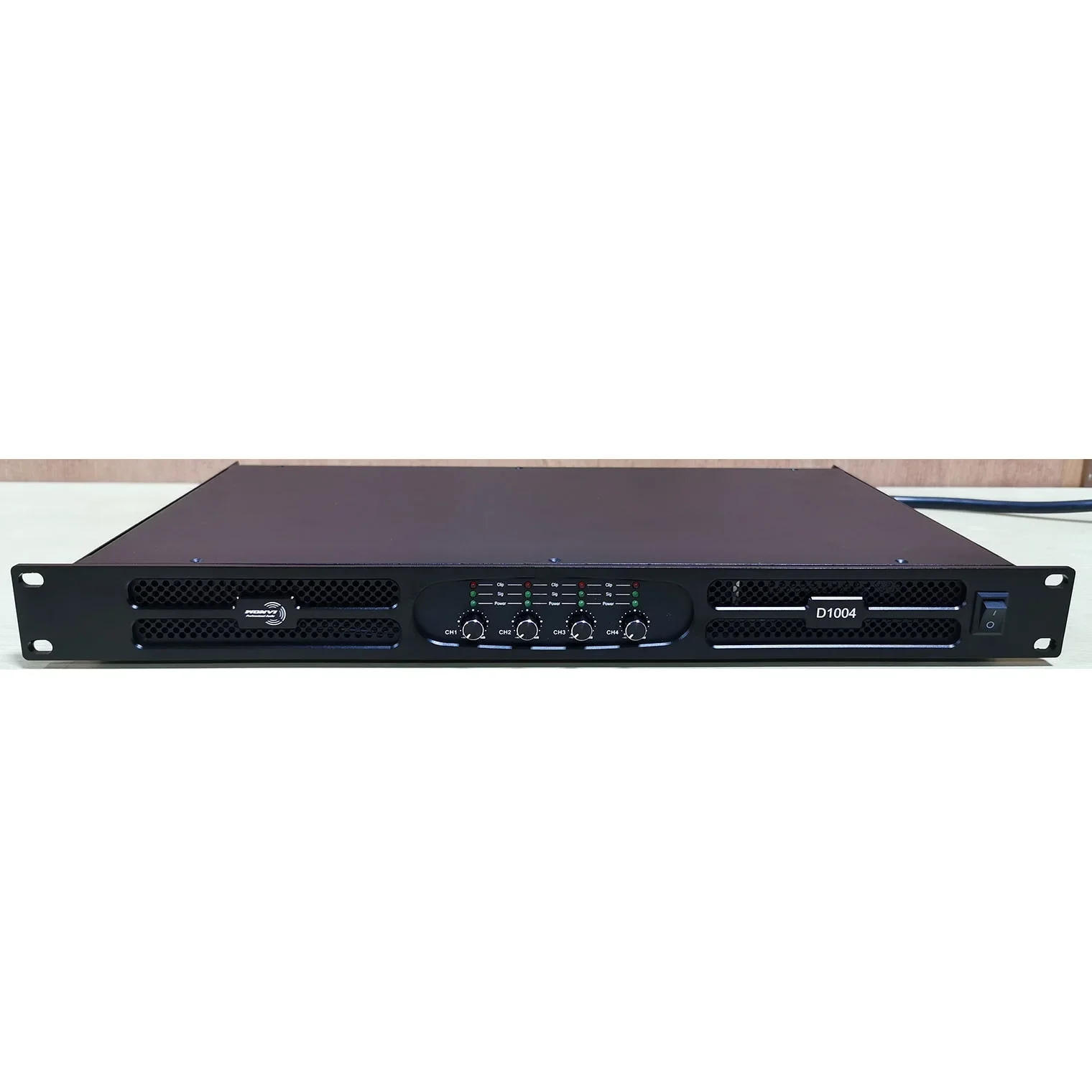 D1004 4 channel 20000w 1u strong power amplification digital amplificador professional audio amplifier class d