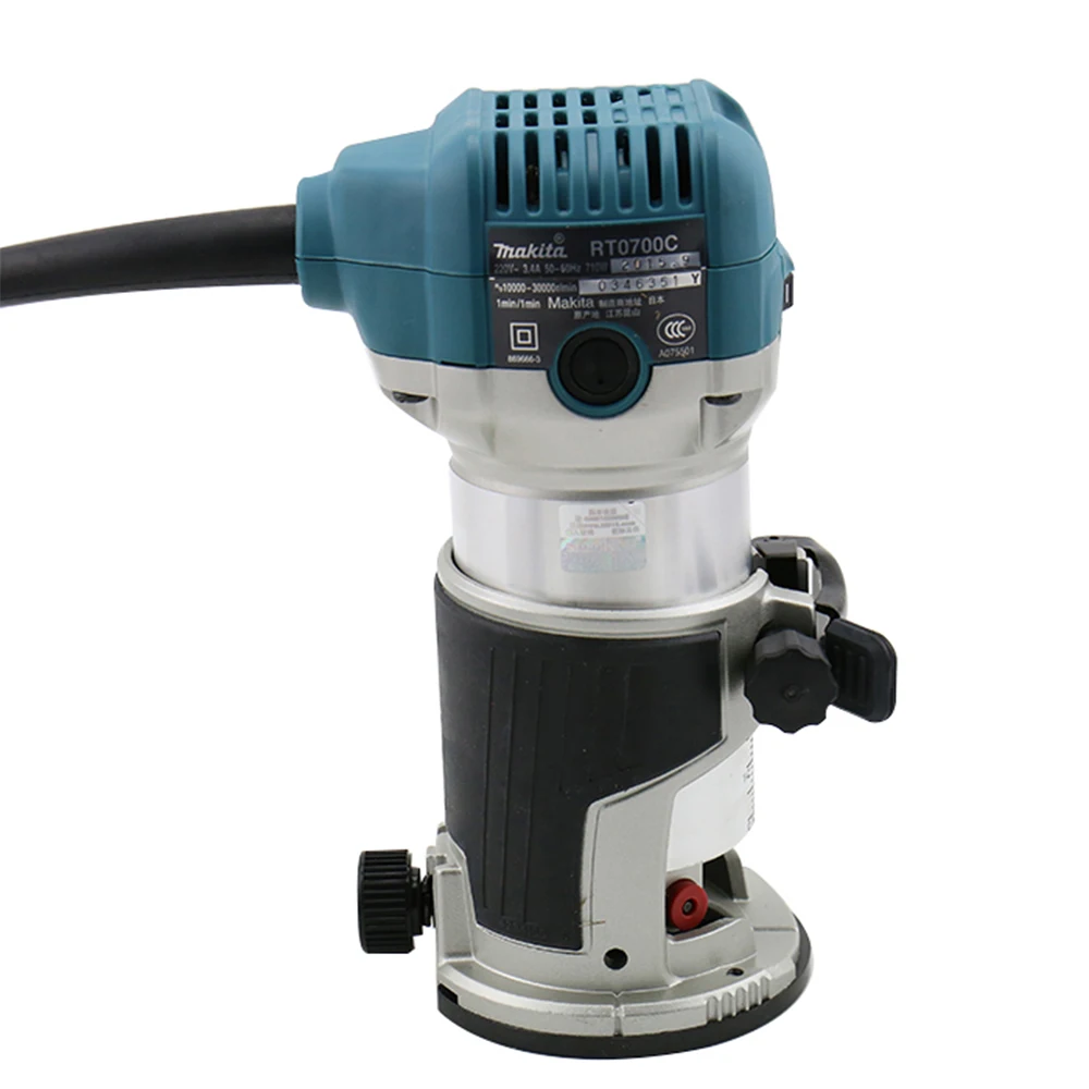 Giappone Makita alta precisione RT0700C rifinitore per bordi per la lavorazione del legno 30000rpm macchina per incidere di velocità 710W fresatura