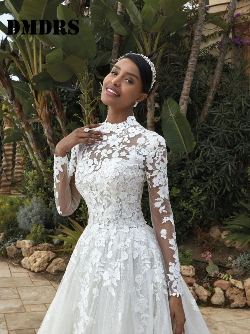 

Stylish Sweetheart Wedding Dresses Romantic Long-Sleeve Bridal Gowns Charming Appliqué Floor-Length Wedding Gowns Vestidos De No
