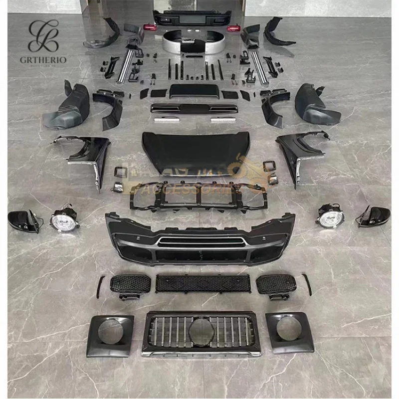 2025 Heavy Duty Full Set ABS Plastic & Steel Body Kit for Suzuki Jimny JB74 Upgrade to G-Class G63 Style
