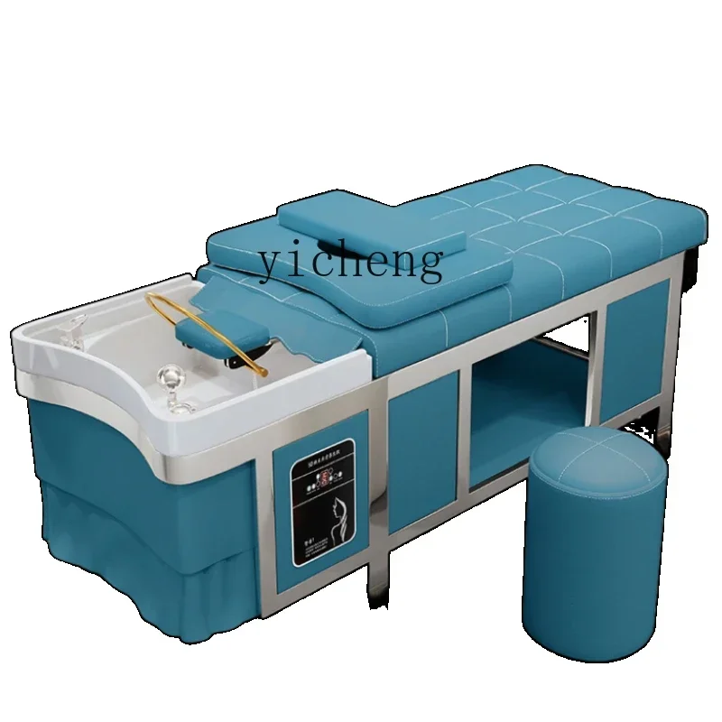 

XL 1 Steel Frame Thai Shampoo Chair Water Circulation Fumigation Head Treatment Bed Barber Shop Hair Salon