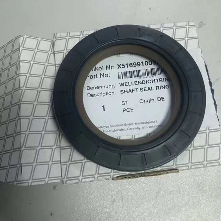 

In Stock Genuine MTU X51699100327 Radial Crank Shaft Sealing Ring Original Engine Spare Parts for MTU Series