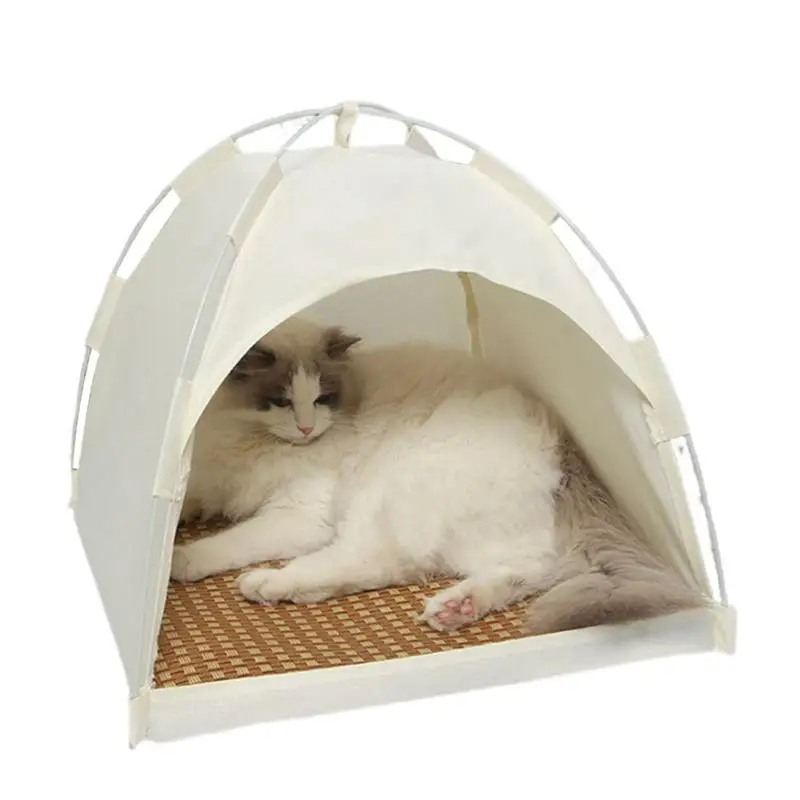 

Insulated Cat Tent Breathable Multipurpose Outdoor Cat House Removable Cat Tent House For Indoor Kittens Puppies Cats Pet Supply