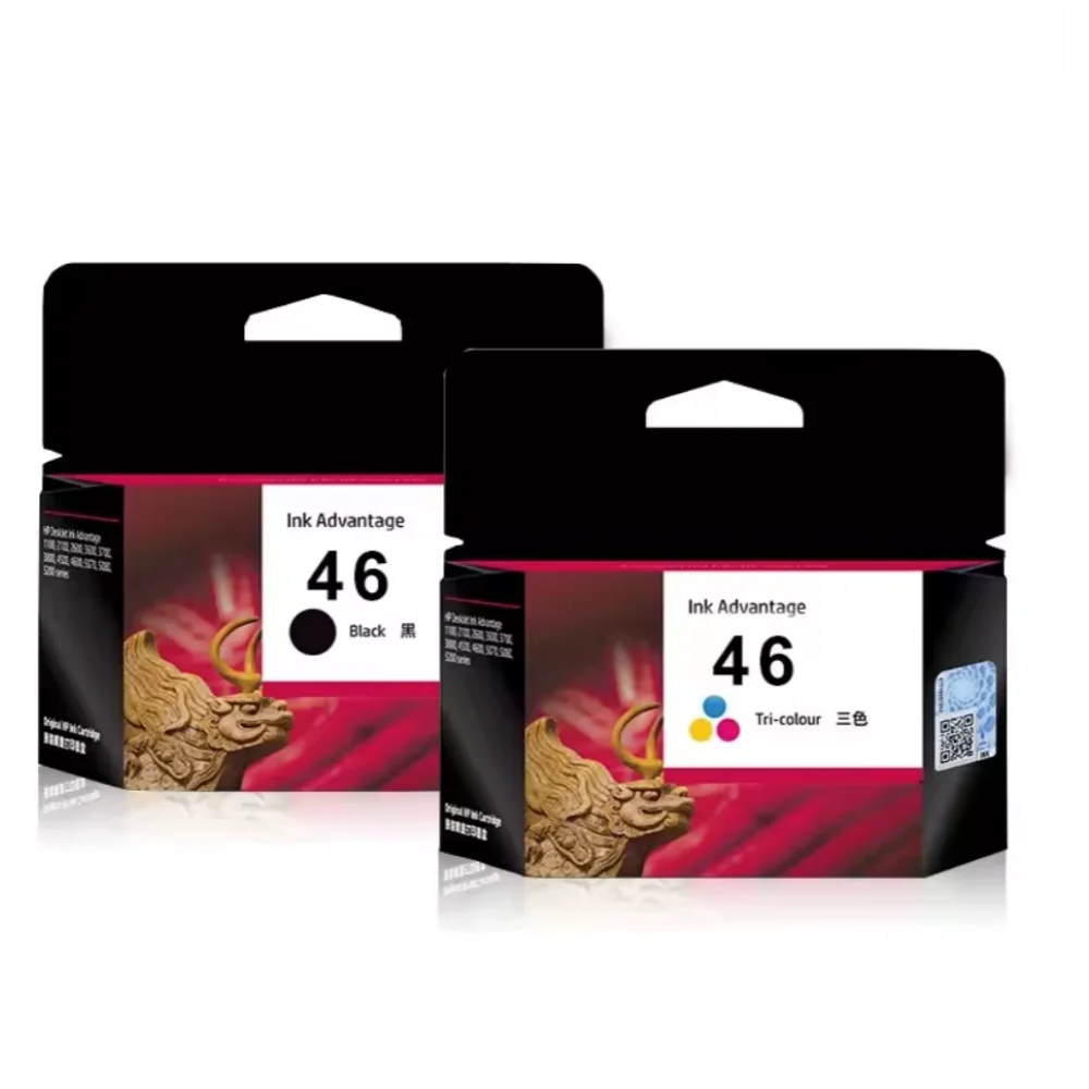 

High Quality NEW 46 Ink Cartridge for HP 2520hc 2020hc 2029 2529 4729 Print Head