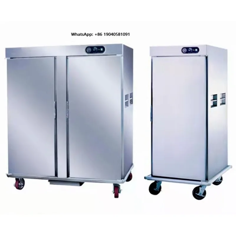 Food Warmer and Holding Cabinet Mobile Food Warmer Cabinet Electric Food Warmer Cart with Wheels