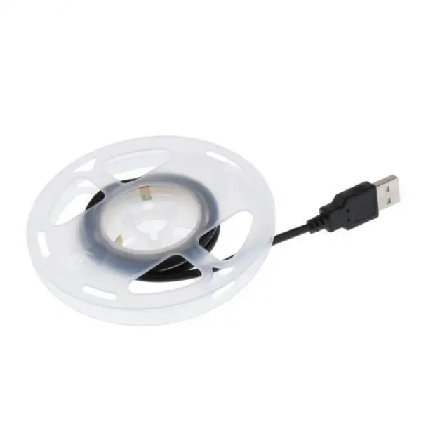 

2xDC5V Ultraviolet Purple LED Strip Lights Lamp USB Powered_0.5m