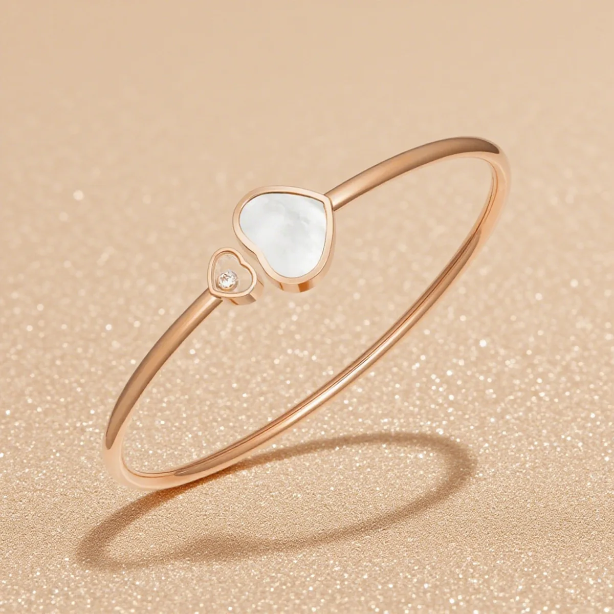 

2025 New 925 Silver Fashion Heart shaped Luxury Modern Bracelet, Suitable for Daily Casual Women's High end Fashion Jewelry