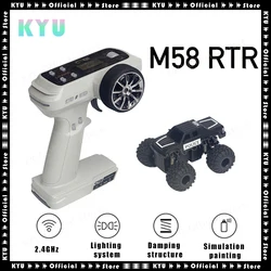 KYU LDARC Raidian M58 1/58 Mini Desktop Remote Control Car Ct01 Remote Control Off-road Toy Car Children's Toys Climbing Car