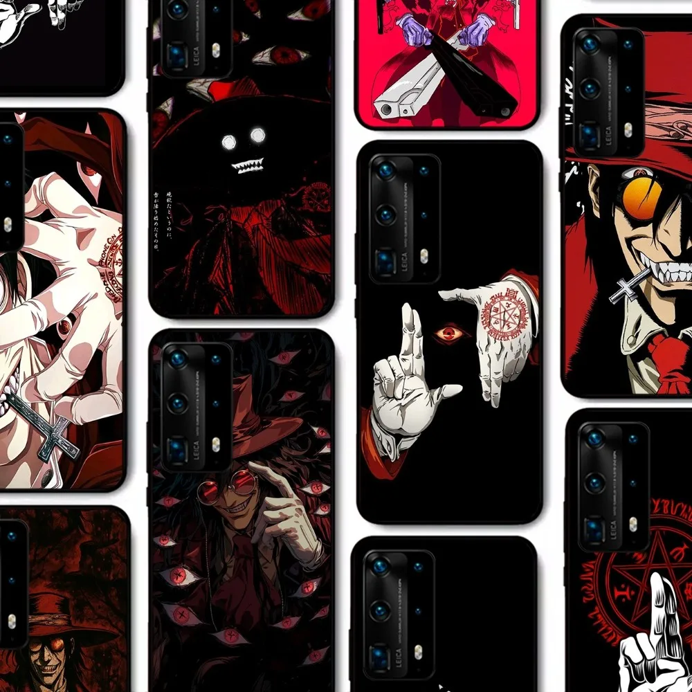 Чехол для телефона Alucard Hellsing для Huawei P 8, 9, 10, 20, 30, 40, 50 Pro Lite Psmart Honor 10 Lite 70 Mate 20 lite