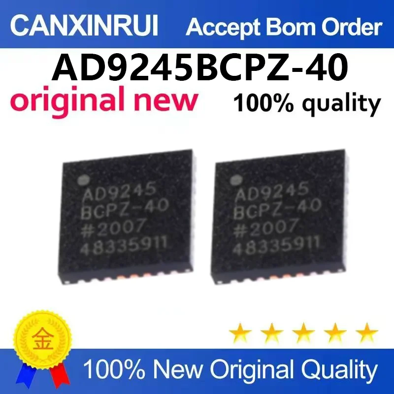(5pcs-100pcs)Brand new original AD9245BCPZ-40 12 bit analog-to-digital converter chip package LFCSP-32