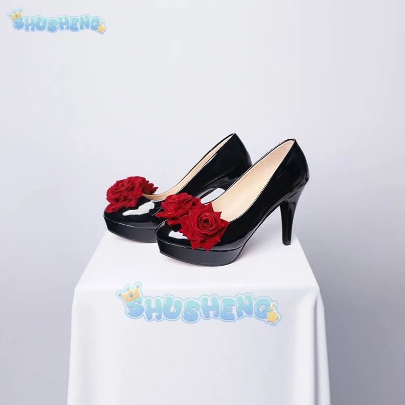 Identify V cos 심리학자 Ada Mesmer 및 Emir 코스프레, 애니메이션 게임 캐릭터 신발