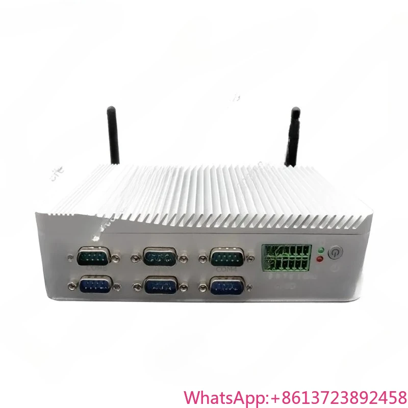 

N100 Quad Cores Industrial Mini PC RS232/RS485 for IoT/PLC/POS Automation 6W TDP Embedded Mini Box PCs GPIO 4G Wall-Mount
