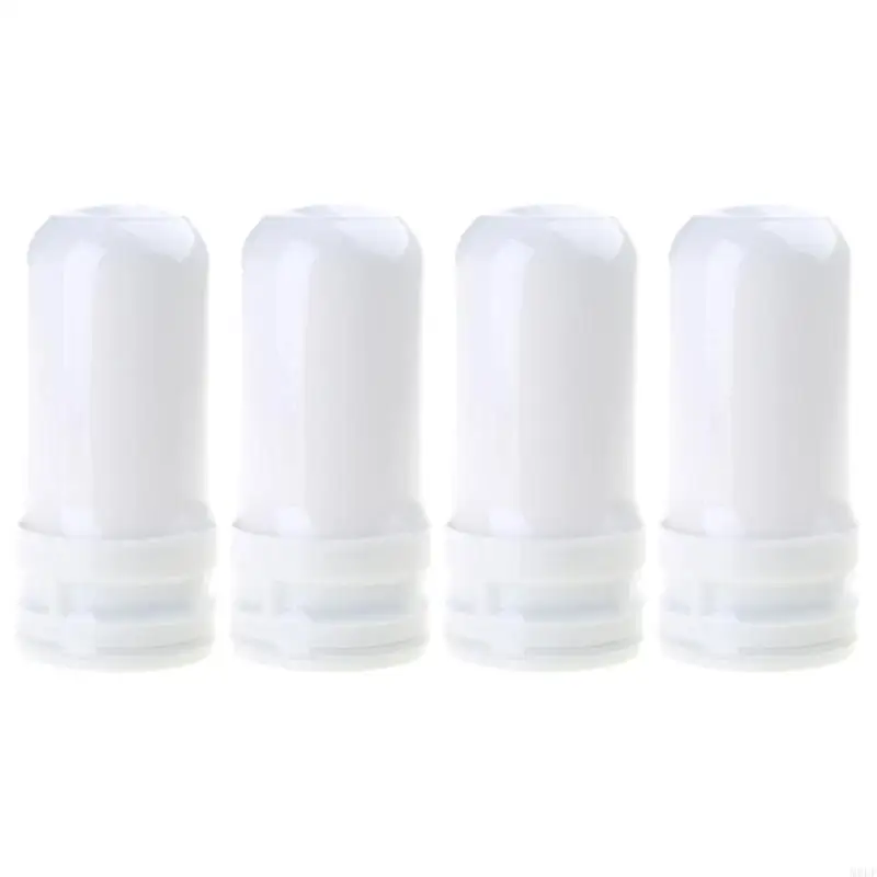 

MOLF 4 Pcs Water Tap Inner Ceramic Cartridge Filter Faucet Water Purifier Dechlorination Filter for Kitchen