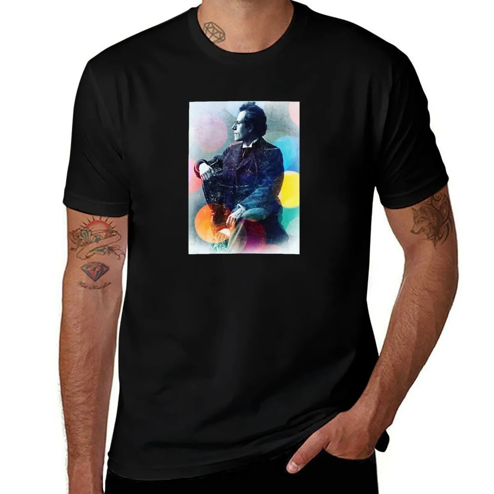 

Mahler T-Shirt t shirt men 100% cotton luxury brand t shirts with prints T-Shirt