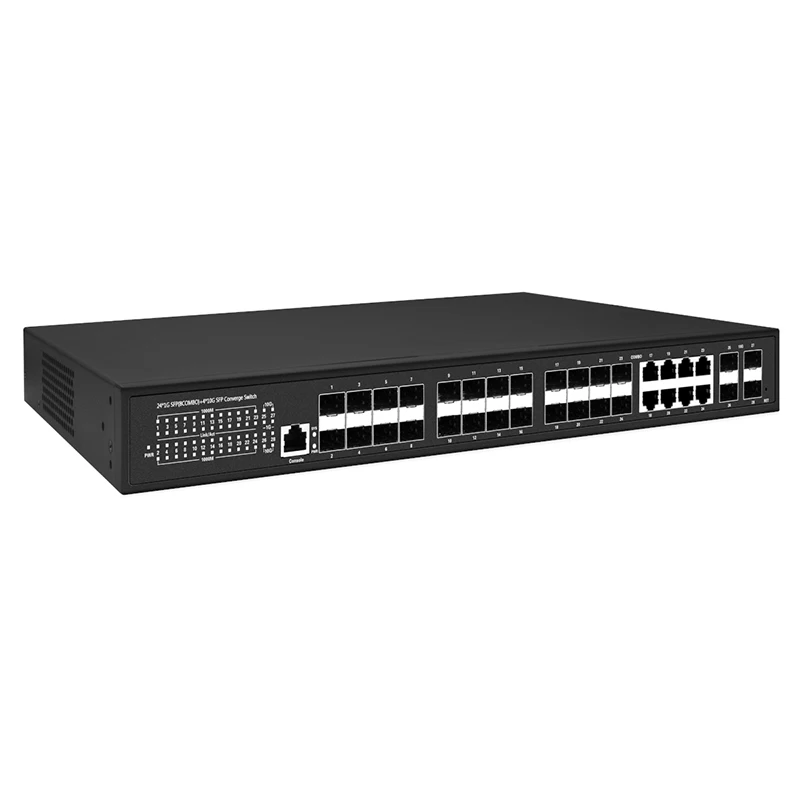 

10/100/1000 /2500/10000 Mbps SFP POE With Uplink Port Network Switch PCB Power Over Ethernet 48V 24V 12V Gigabit POE Switch