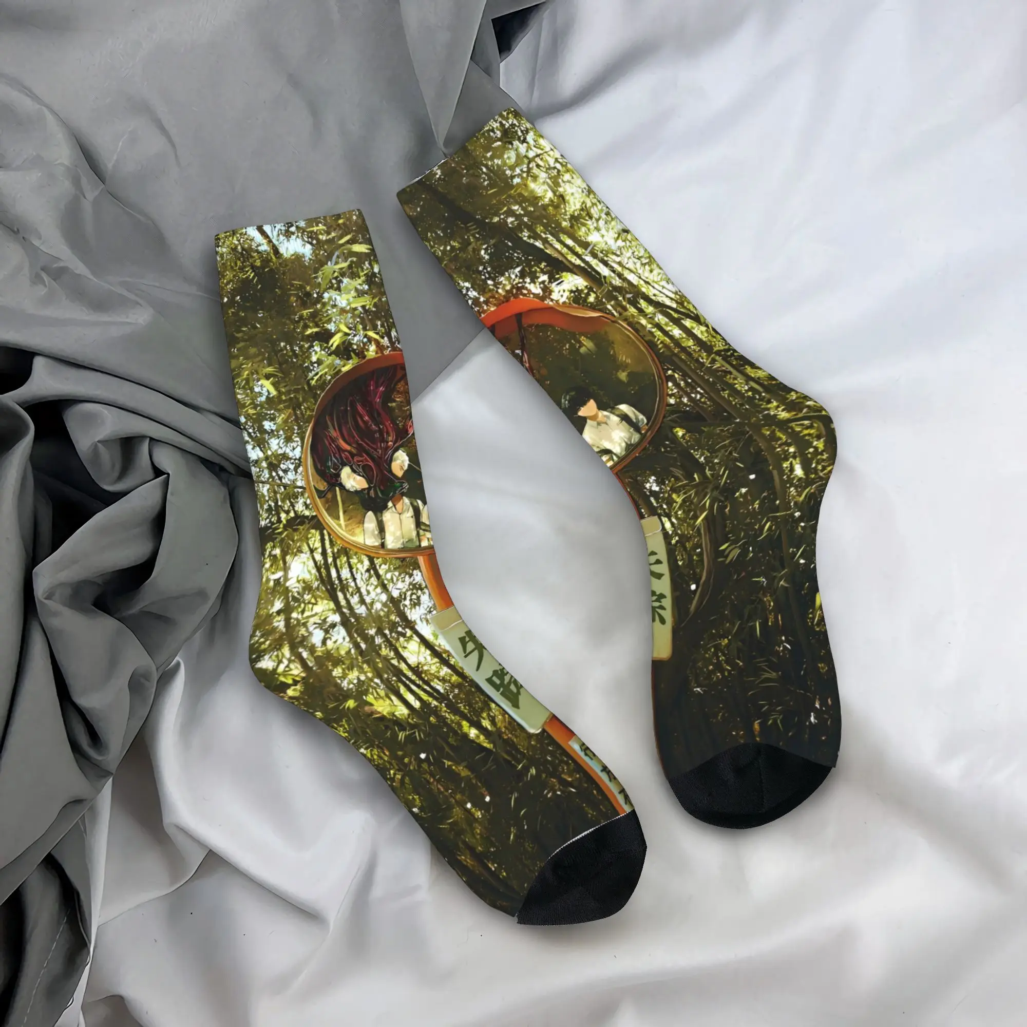 

Летние носки Hikaru Died, чулки с принтом, нескользящие носки для взрослых и мужчин, высококачественные осенние повседневные спортивные носки для бега