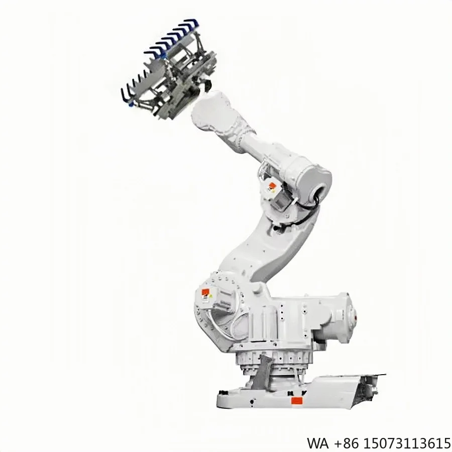 Heavy-Duty 6-Axis Industrial Material Handling Robot Arm with 500kg Payload and Gripper for Demanding Tasks
