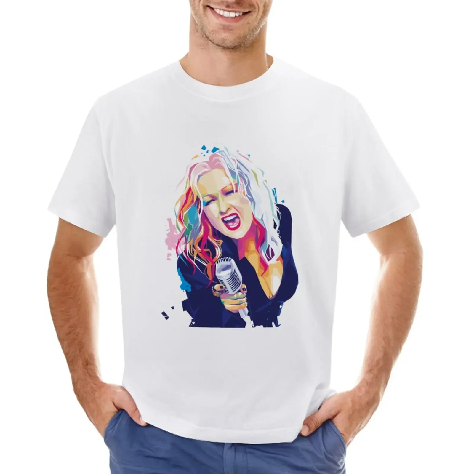 

Cindy Lauper T-Shirt Aesthetic clothing cute tops t shirts for men