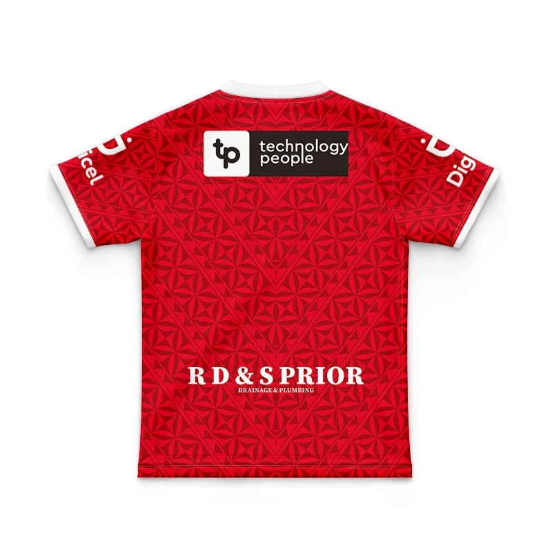 2022 KIDS TONGA RUGBY LEAGUE MENS HOME JERSEY