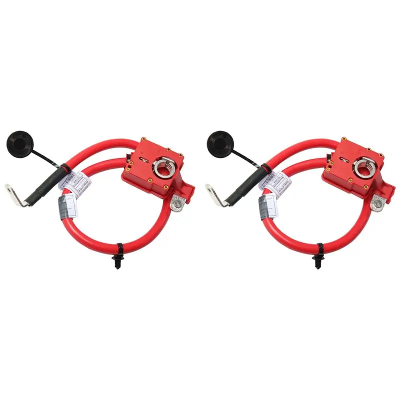 2X Positive Battery Cable 61129225099 For BMW X3 X4 F25 F26 2009-2017 Battery Leads Protection Wire Cable 61129321005-A74F