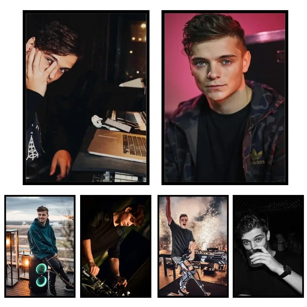 DJ Martin Garrix Poster Paper Print Home Living Room Bedroom Entrance Bar Restaurant Cafe Art Painting Decoration