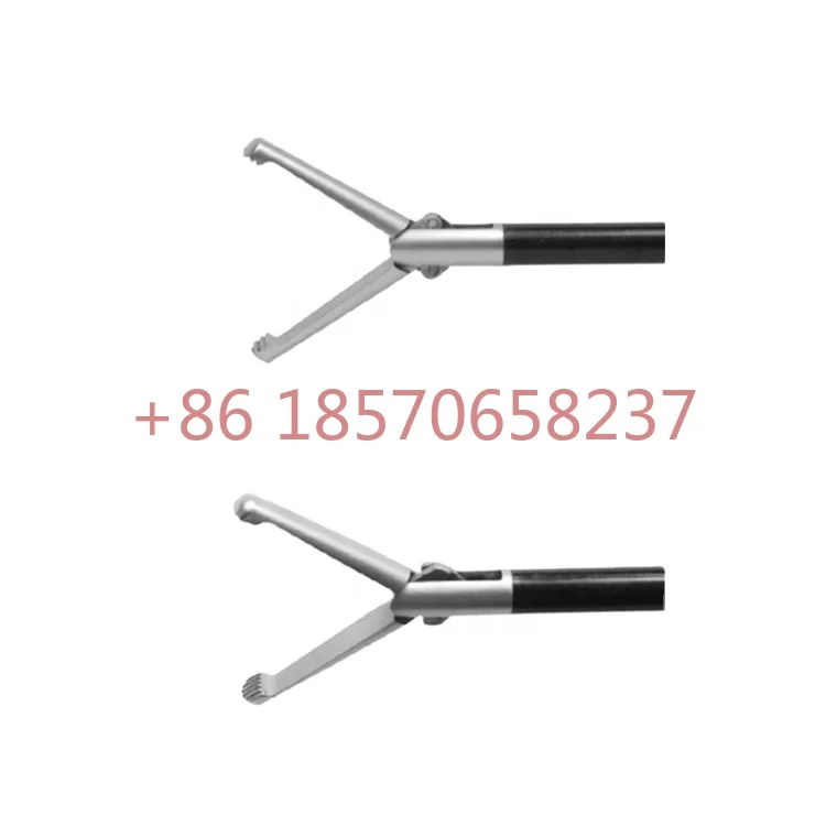 CE ISO approved 5mm 10mm Medical Surgical Instruments Forceps grasper Laparoscopic Reusable Mid-hollow grasping forceps