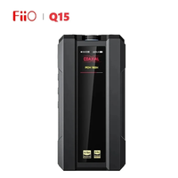 FiiO Q15 MQA USB DAC AMP Hi-Res Audio Headphone Amplifier Player HIFI Decoder Bluetooth 5.1 3.5m/4.4mm PCM768 DSD512