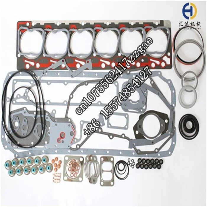 Excavator  head repair kit PC400-7 WA480-5 6D125 engine cylinder  gasket 6159-K1-9900 uesd for komatsu