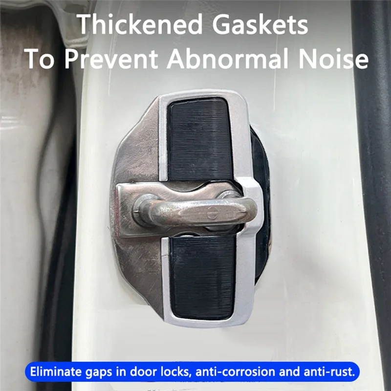 A44F-Car TRD مثبت الباب مشبك لهوندا سيفيك أكورد CRV أوديسي HRV قفل الباب حامي المزالج سدادة يغطي