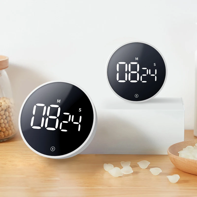 Digital Kitchen Timer Magnetic Countdown Countup Kitchen Timer With Large LED Display For Cooking And for Seniors and Kids