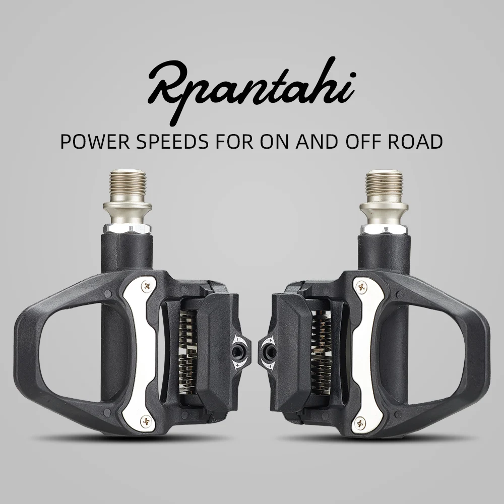 RPANTAHI R550 Ultralight Pedals with Sealed Bearings for Road Bike with SH Cleats Suitable for SPDSL System Black Bicycle Parts