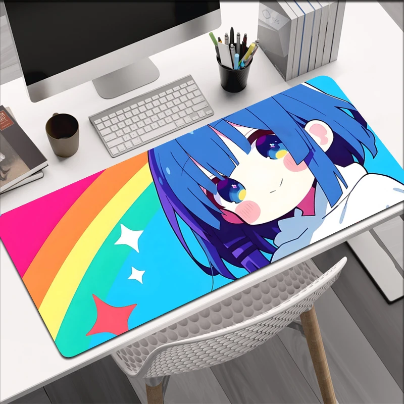 Super Kawaii Anime Characters Mouse Pad Game Laptop Play Mat 400x900 Extra Large Non-slip Mousepad PC Gaming Accessories XXL Rug