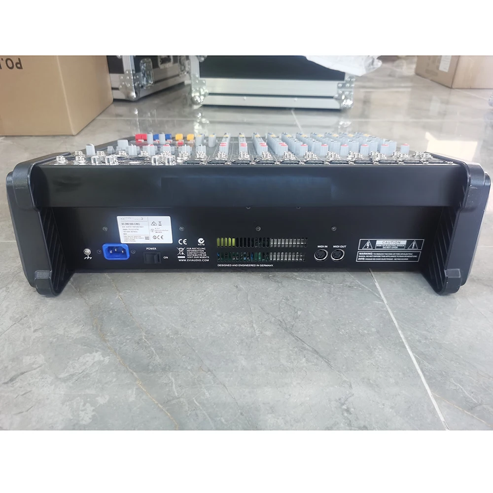 خلاط صوت احترافي مع غطاء ، وحدة تحكم صوتية ، خلط مدمج ، معالج تأثير لمرحلة الأداء ، CMS1600