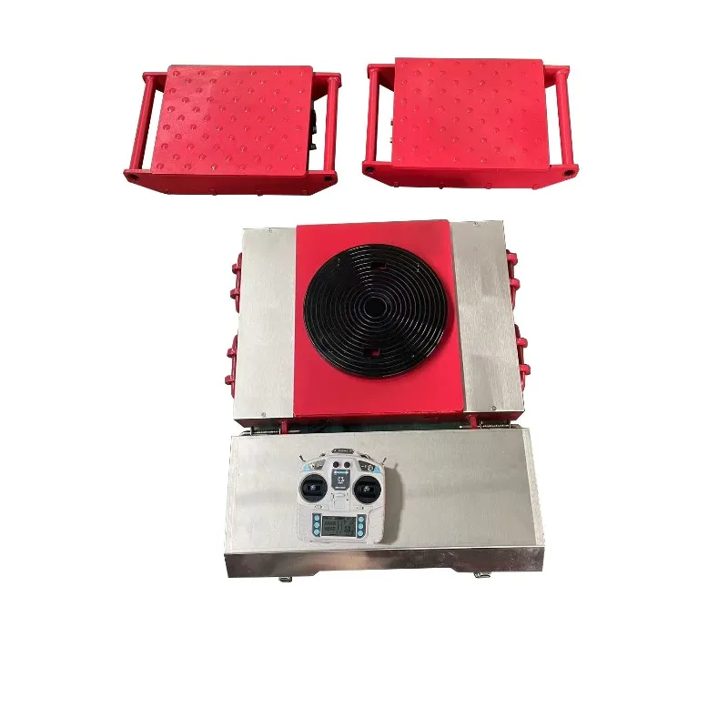Industrial Equipment Relocation Remote Control Machinery Mover 360 Degree Rotation Tank Transporter Heavy Duty Transport Machine