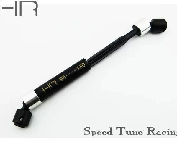 HotRacing Axial SCX10 / TRX-4 / SCX10 III Hardened Steel Adjustable Center Drive Shaft 95–130mm (1pc)