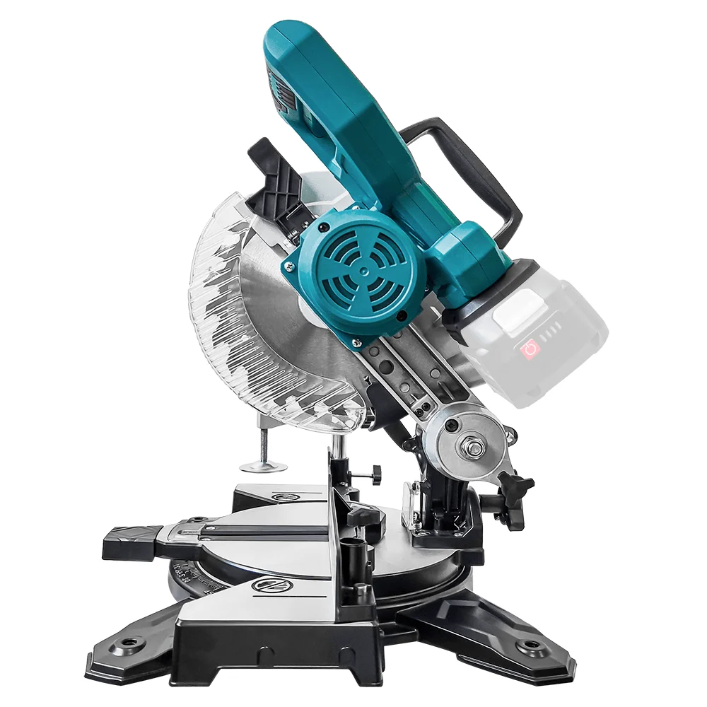 PATUOPRO 8 Inch Brushless Miter Saw Compact Electric Saw Wood Aluminum Stainless Steel Cutter Power Tool For Makita 18V Battery