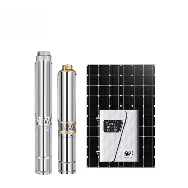 

Solar Water Pump 300m Head for Agriculture Price High Lift of Solar Submersible Pump