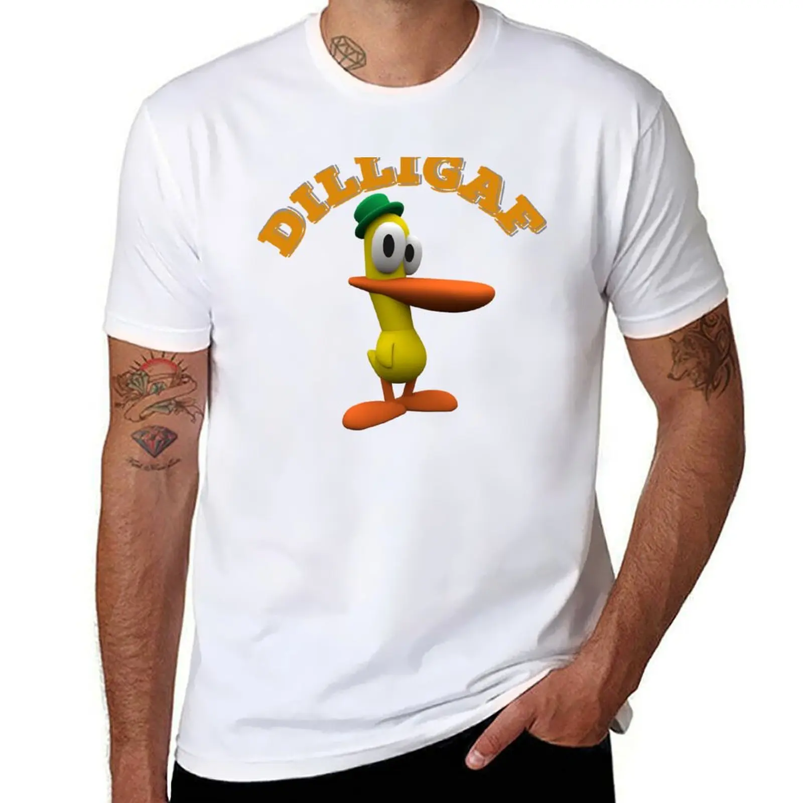 

DILLIGAF T-Shirt Plus Size Loose Fit T-Shirt